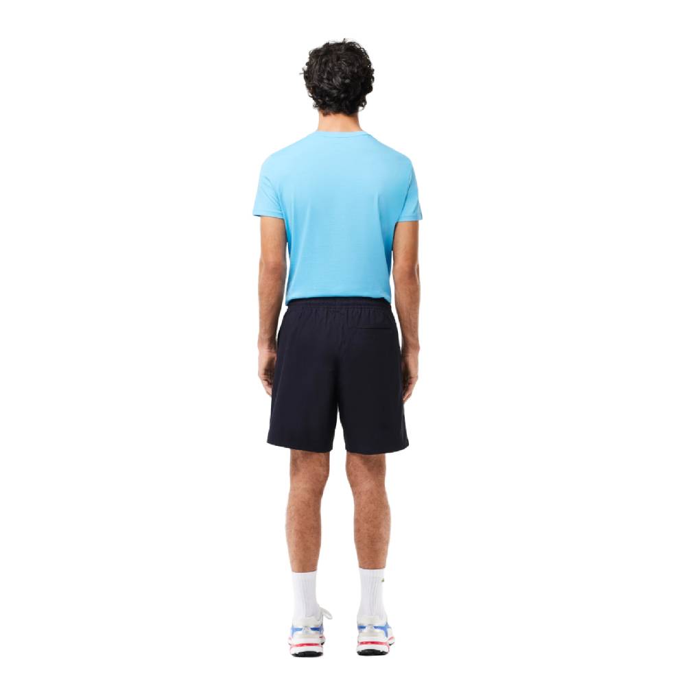 LACOSTE PANTALONI CORTI RELAXED FIT ELASTICIZZATI IN POPELINE DI COTONE GH7220HDE SKU: GH7220HDE Soddisfazione Garantita