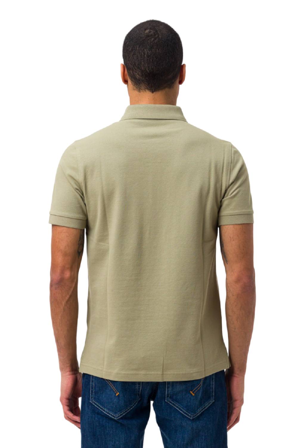 FAY POLO STRETCH VERDE SKU: NPMB248144STDWV419 Novità