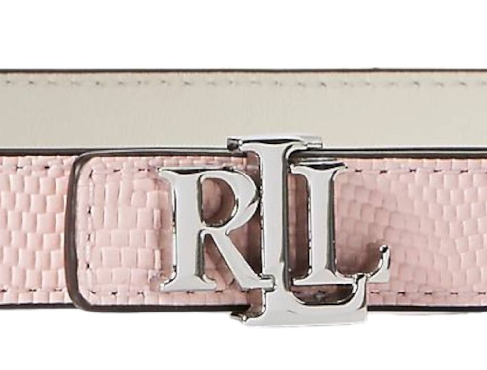 LAUREN RALPH LAUREN Cintura reversibile goffrata con logo 412935629001 SKU: 412935629001 Economico