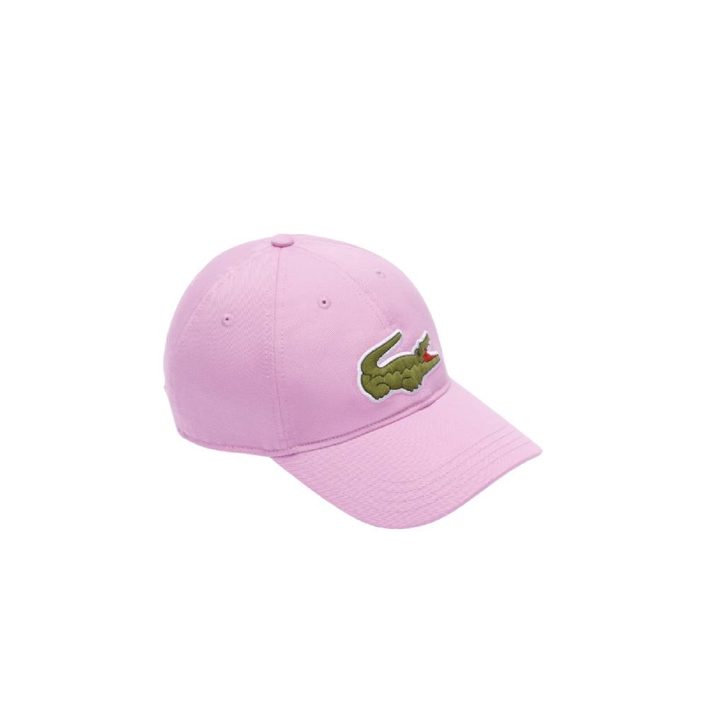 LACOSTE BERRETTO UNISEX IN TWILL DI COTONE BIOLOGICO REGOLABILE LACOSTE ROSA RK9871IXV SKU: RK9871IXV Online