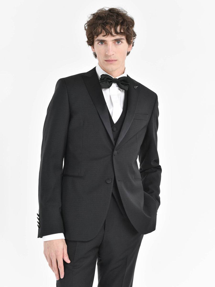 ﻿Paoloni Abito con gilet microstruttura jaquard in lana 110` Online