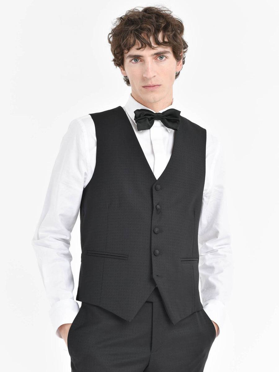 ﻿Paoloni Abito con gilet microstruttura jaquard in lana 110` Online