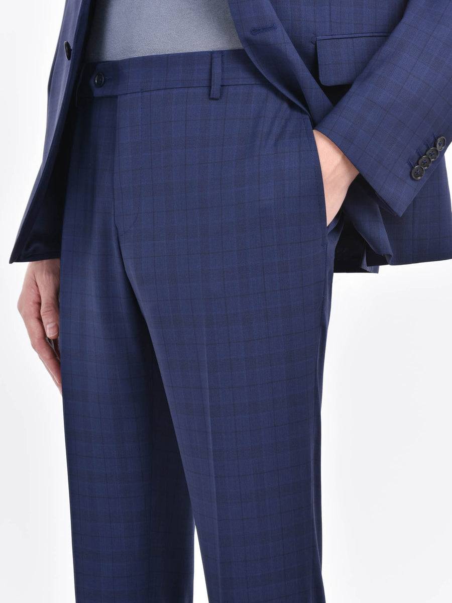 Paoloni Abito slim check lana 100`S Offerte