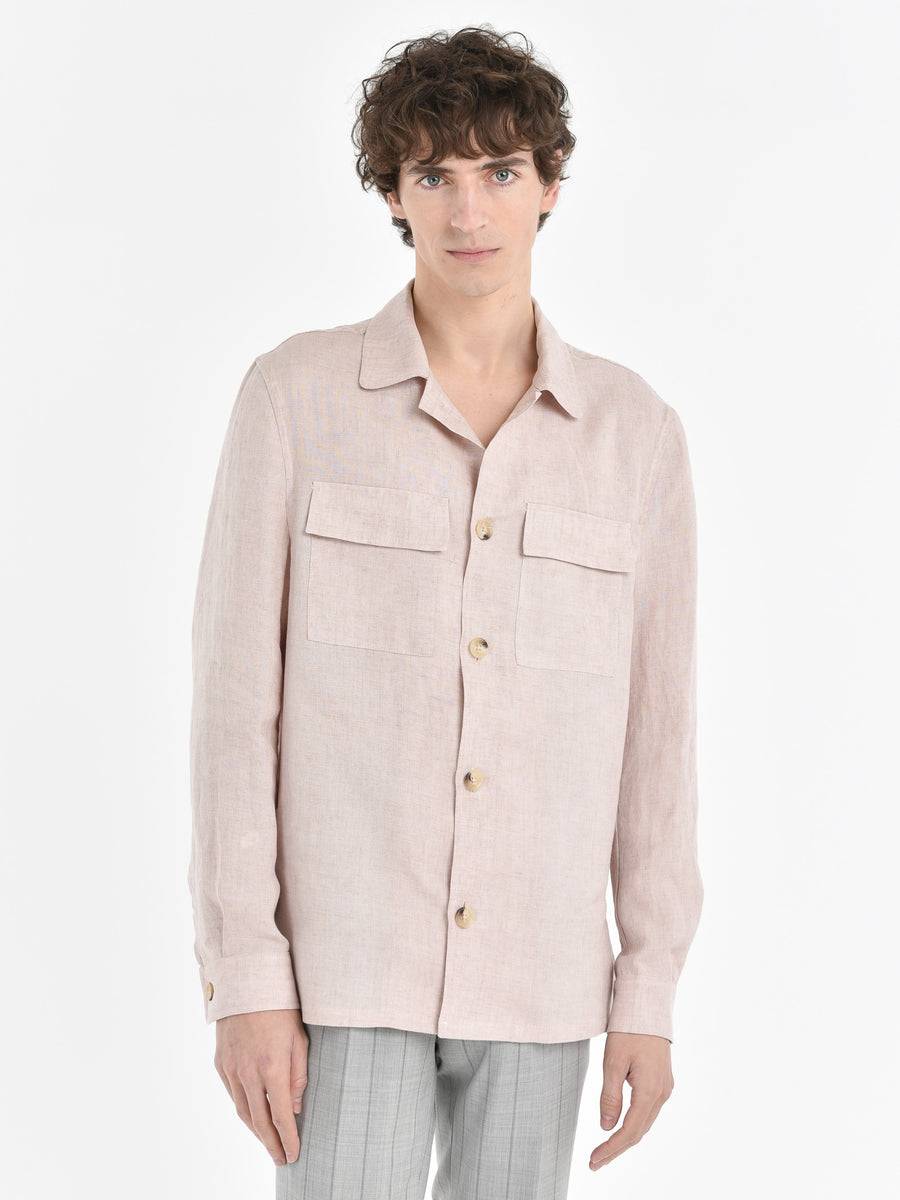 Paoloni Overshirt lino delavè Affare Del Giorno