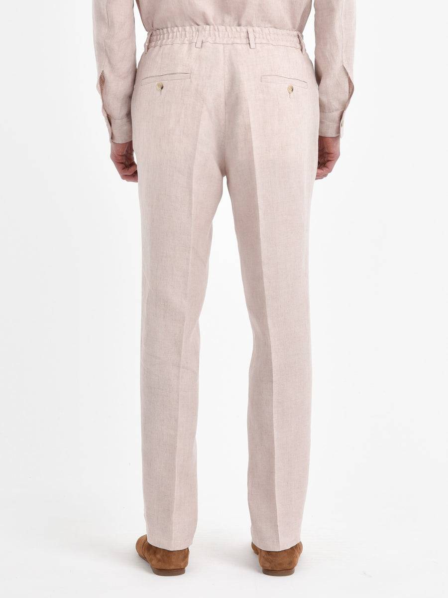 Paoloni Pantalone jogging lino delavè Economico