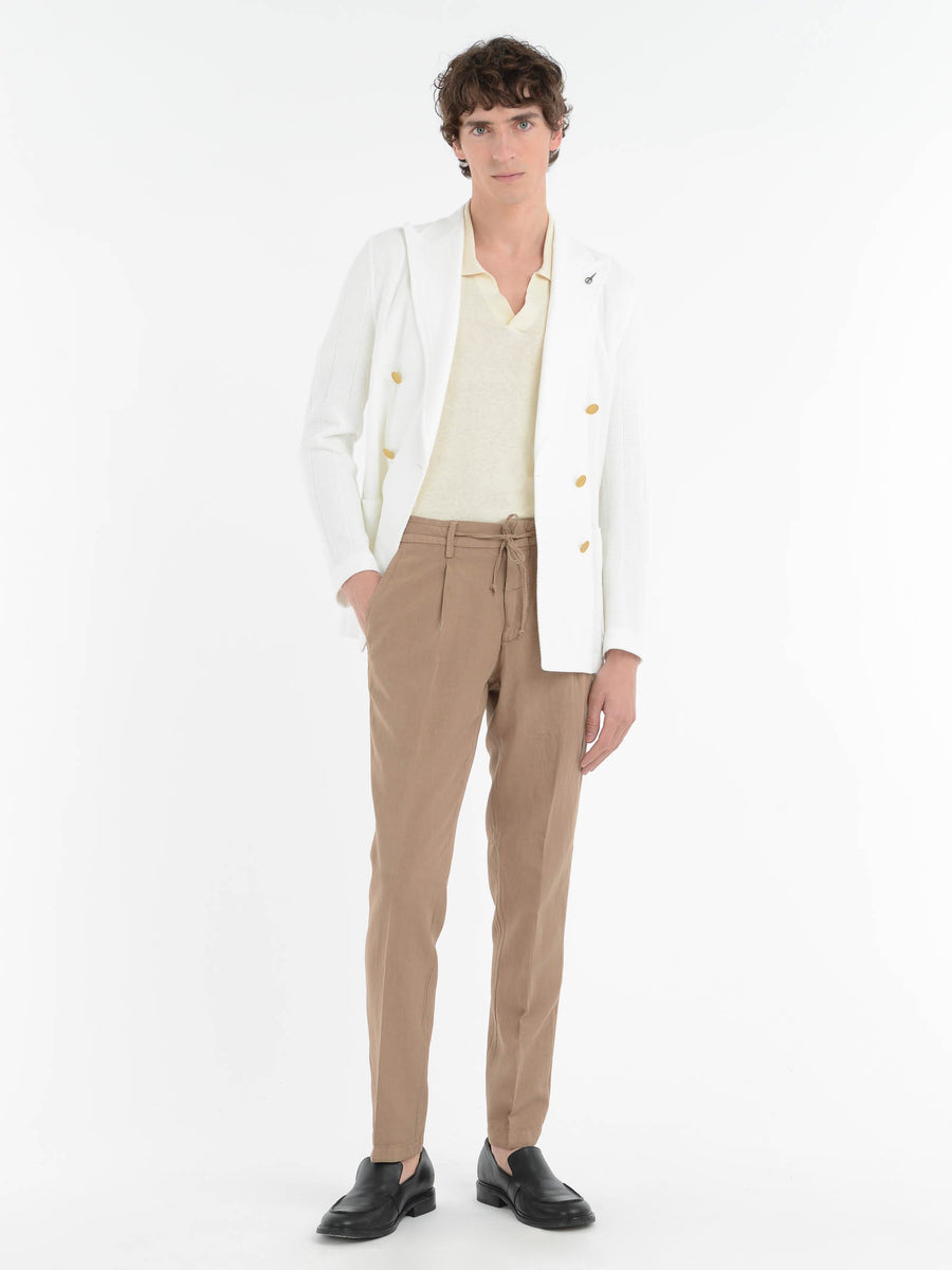 Paoloni Pantalone jogging gabardina misto cotone Negozio