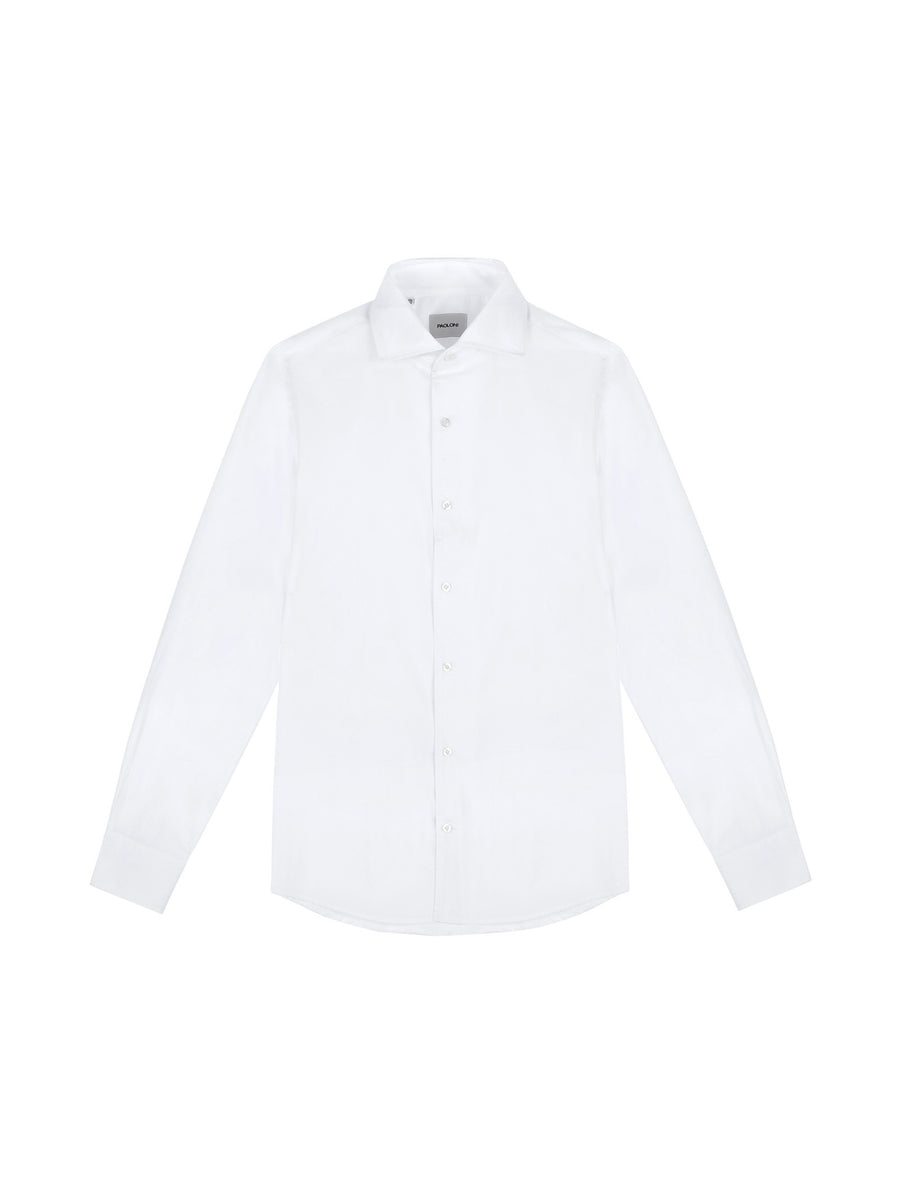 Paoloni Camicia regular popeline di cotone