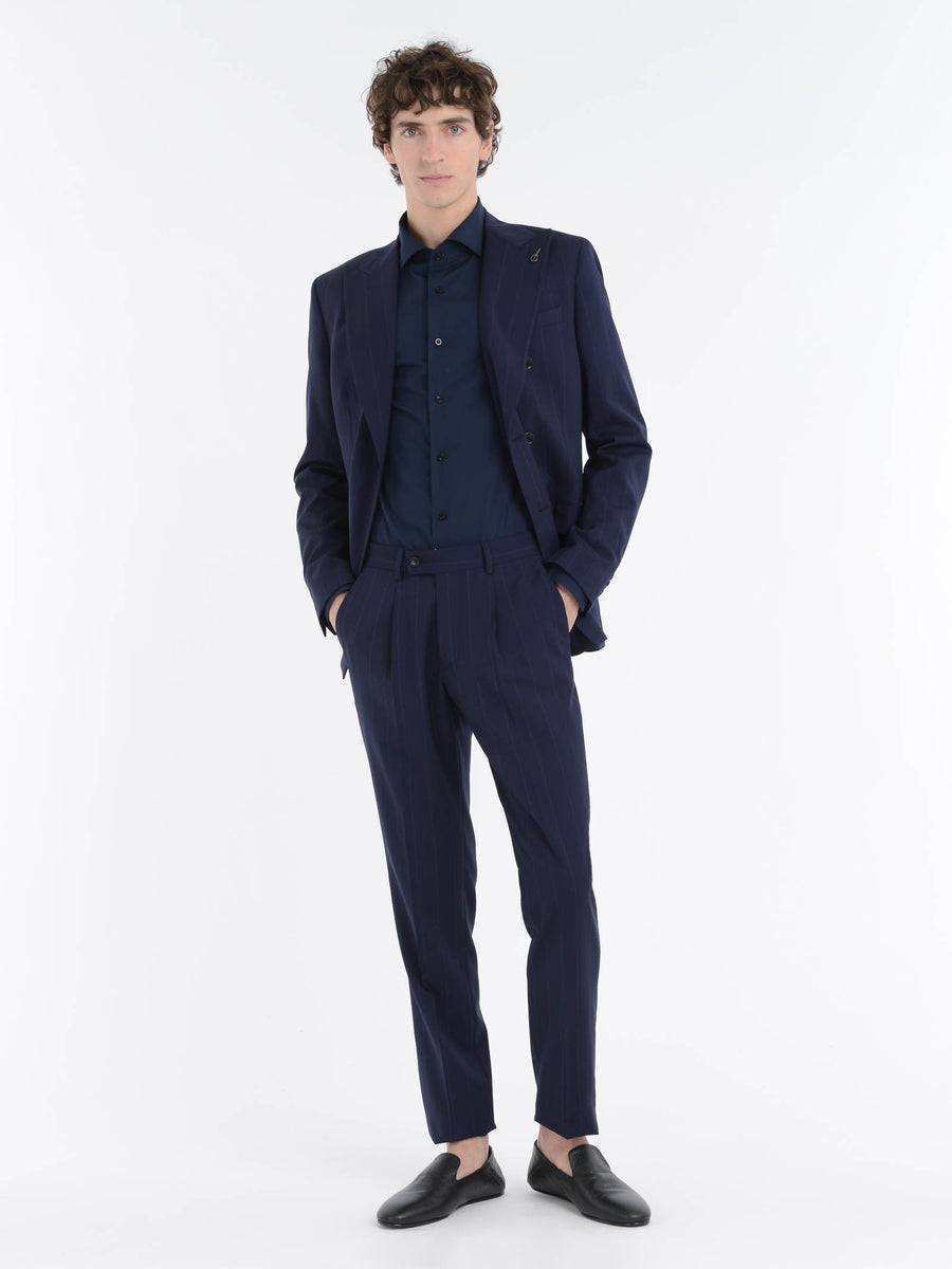 Paoloni Camicia regular popeline di cotone Nuovo