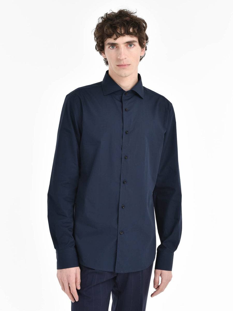 Paoloni Camicia regular popeline di cotone Promozione