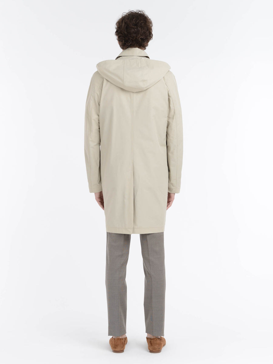 Paoloni Trench sfoderato gabardina tecnica misto cotone Qualità Garantita