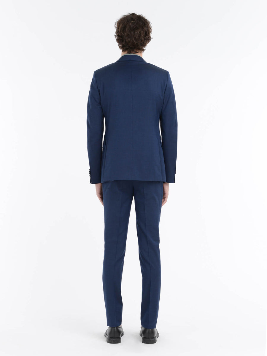 Paoloni Abito slim microarmatura lana cotone Promozione Limitata