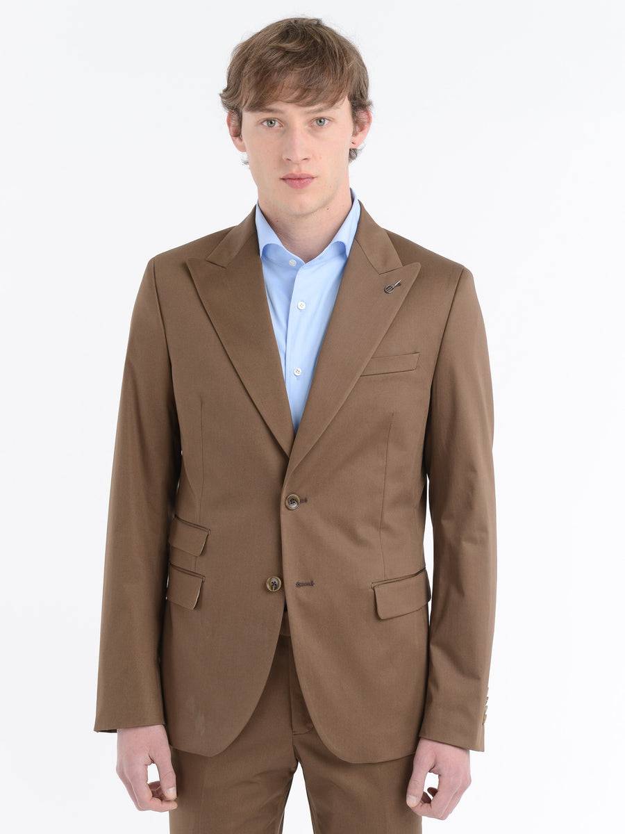 Paoloni Abito slim raso di cotone stretch Sconto