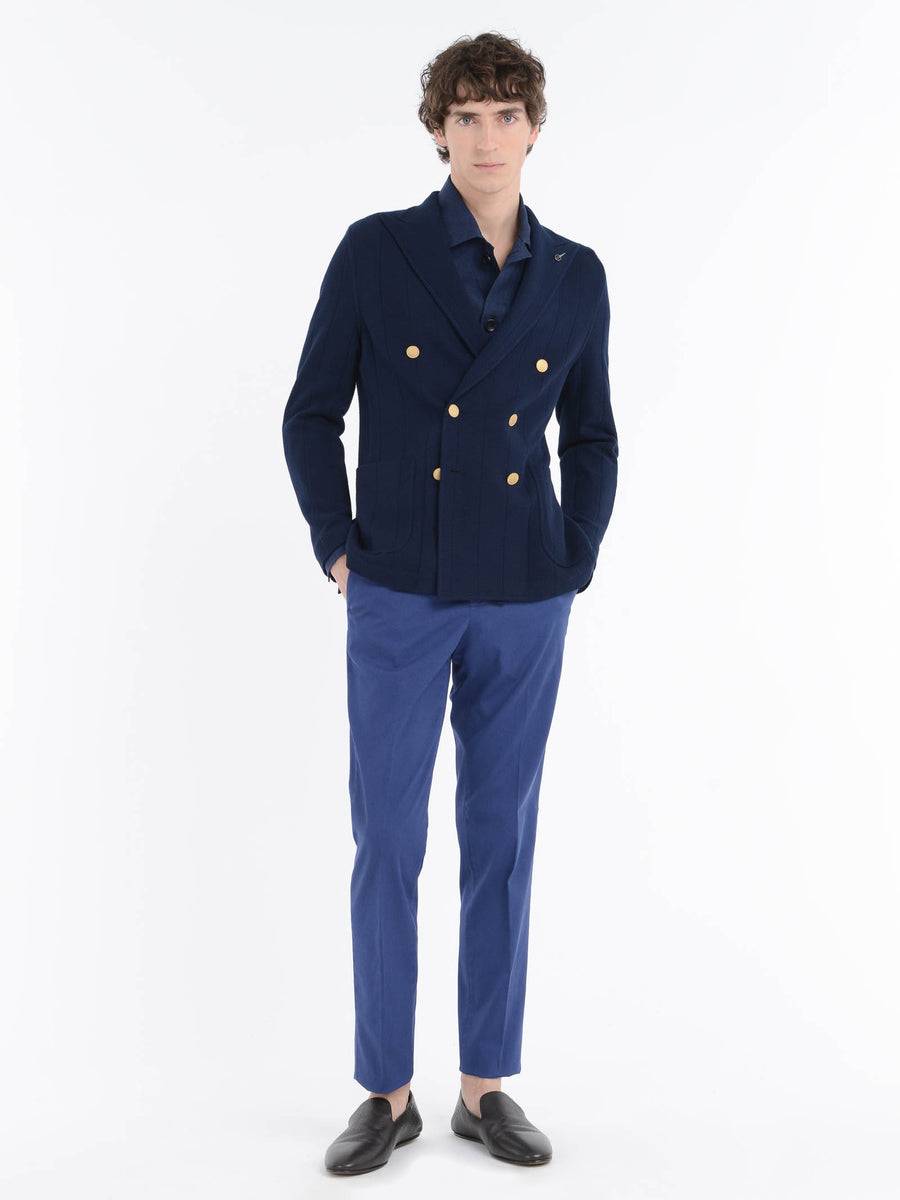 Paoloni Pantalone slim misto cotone stretch Vendita Calda