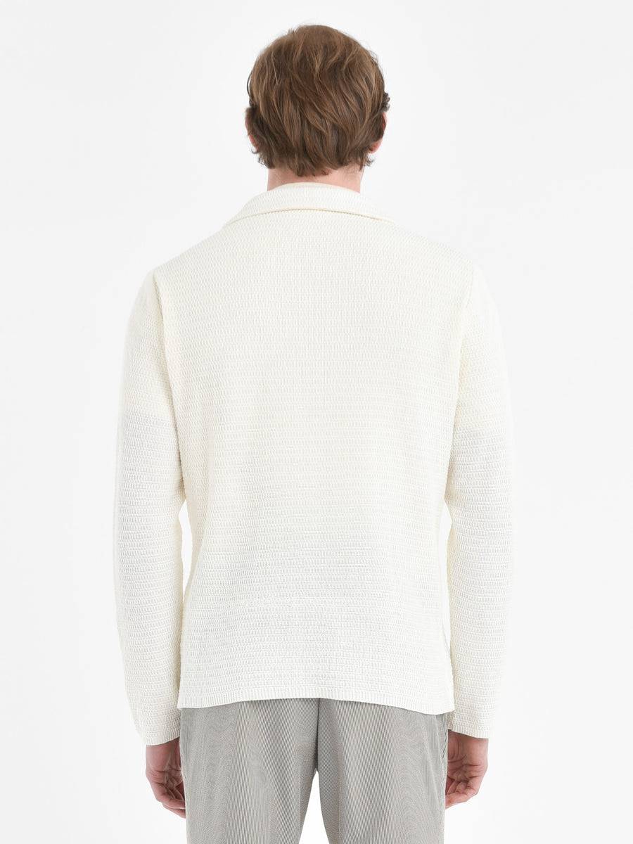 Paoloni Overshirt in maglia misto cotone Economico