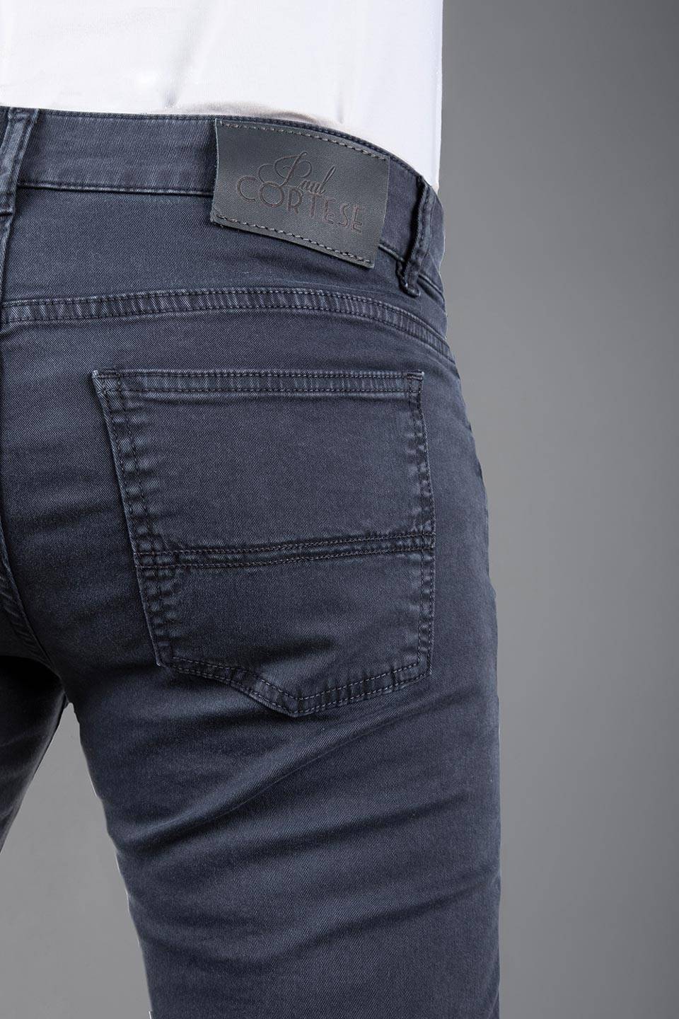 Paul Cortese Gabardine 5 tasche blue Nuova
