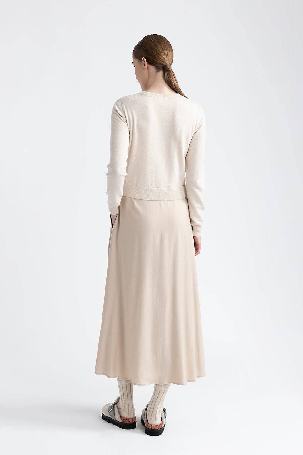 Peserico Abito in lana, seta e cashmere Vendite Flash