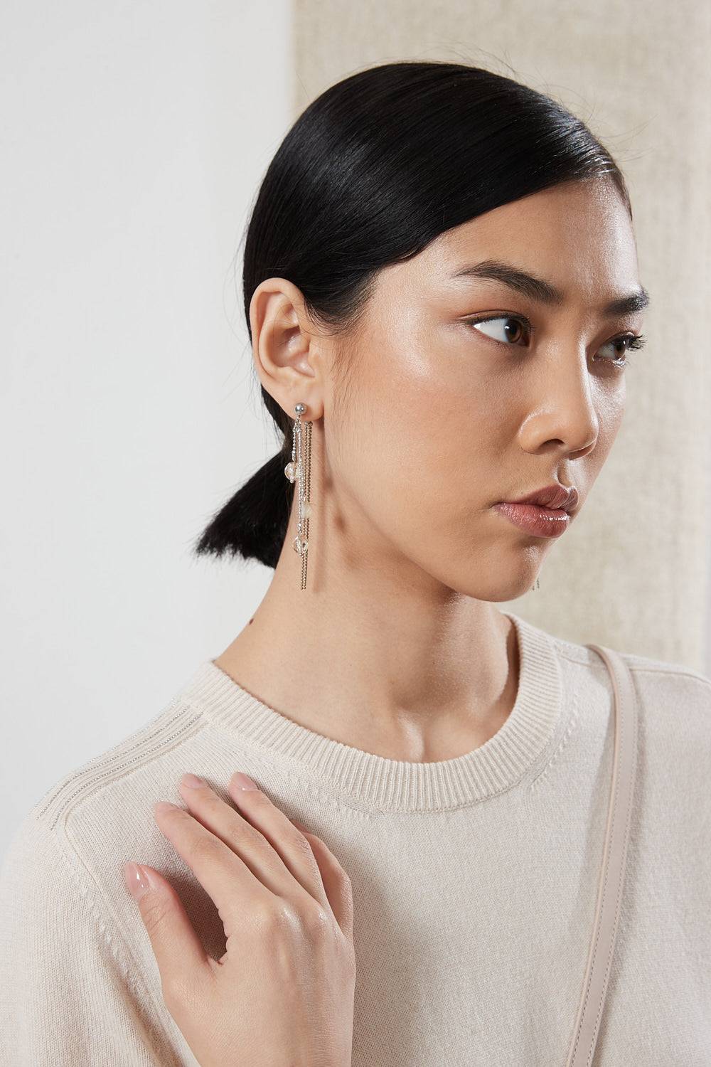 Peserico Abito in lana, seta e cashmere Vendite Flash