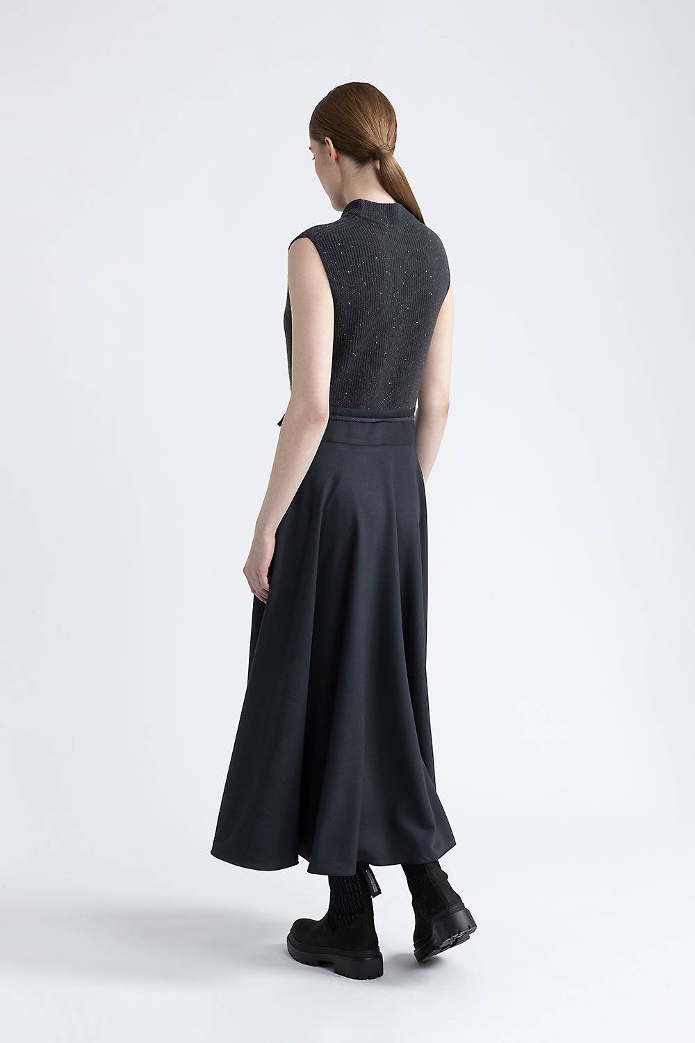 Peserico Abito in lana, seta, cashmere e lurex Negozio