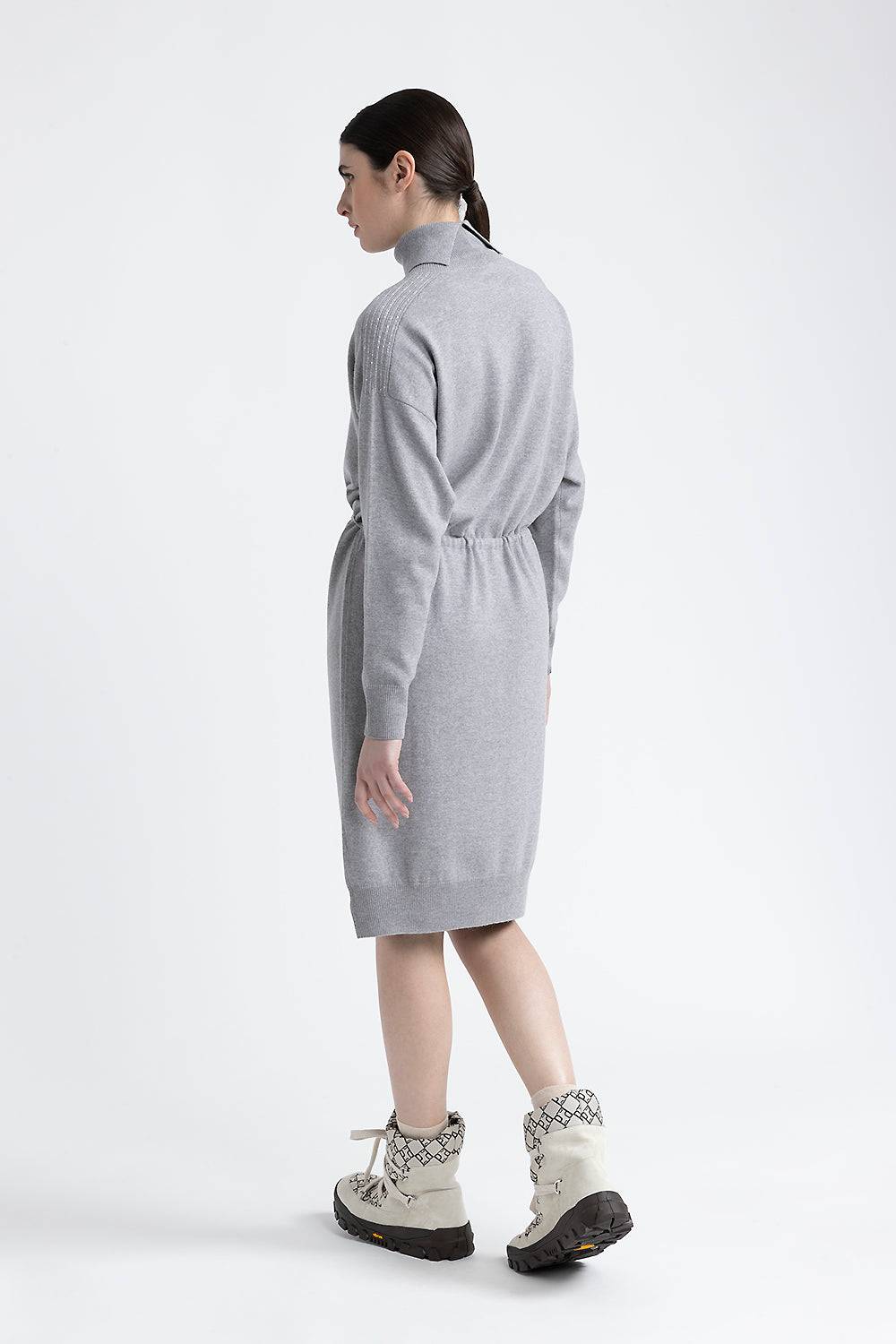 Peserico Abito midi in lana, seta e cashmere 2025