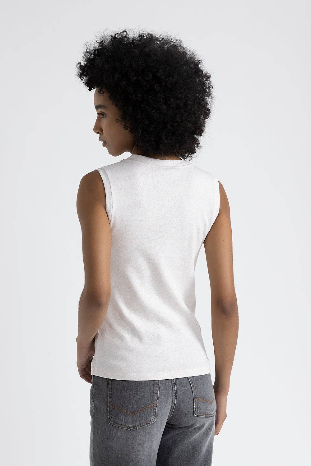 Peserico Top in jersey stretch con Punto Luce Qualità