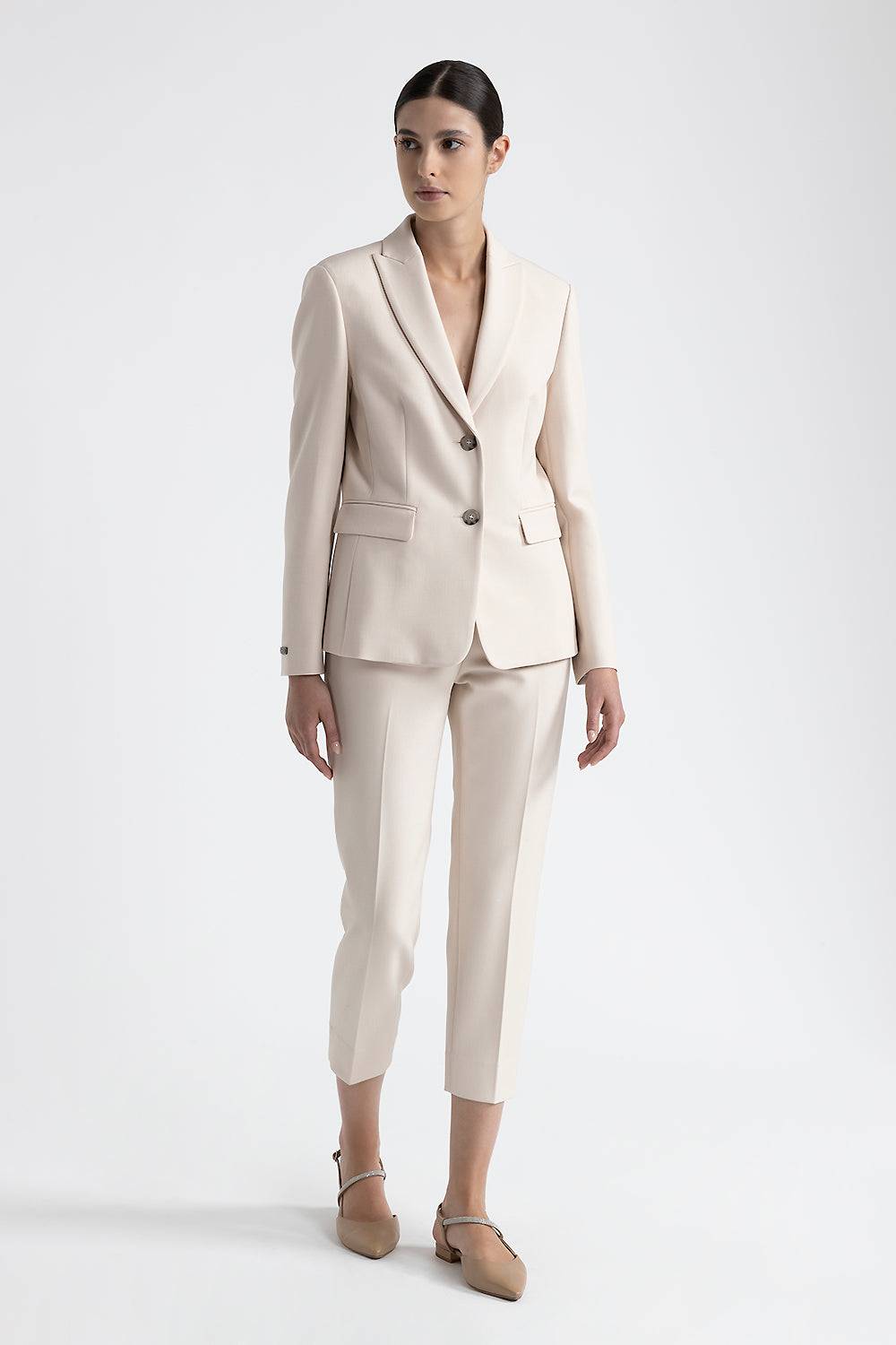 Peserico Blazer in tela tecnica double Vendita Calda