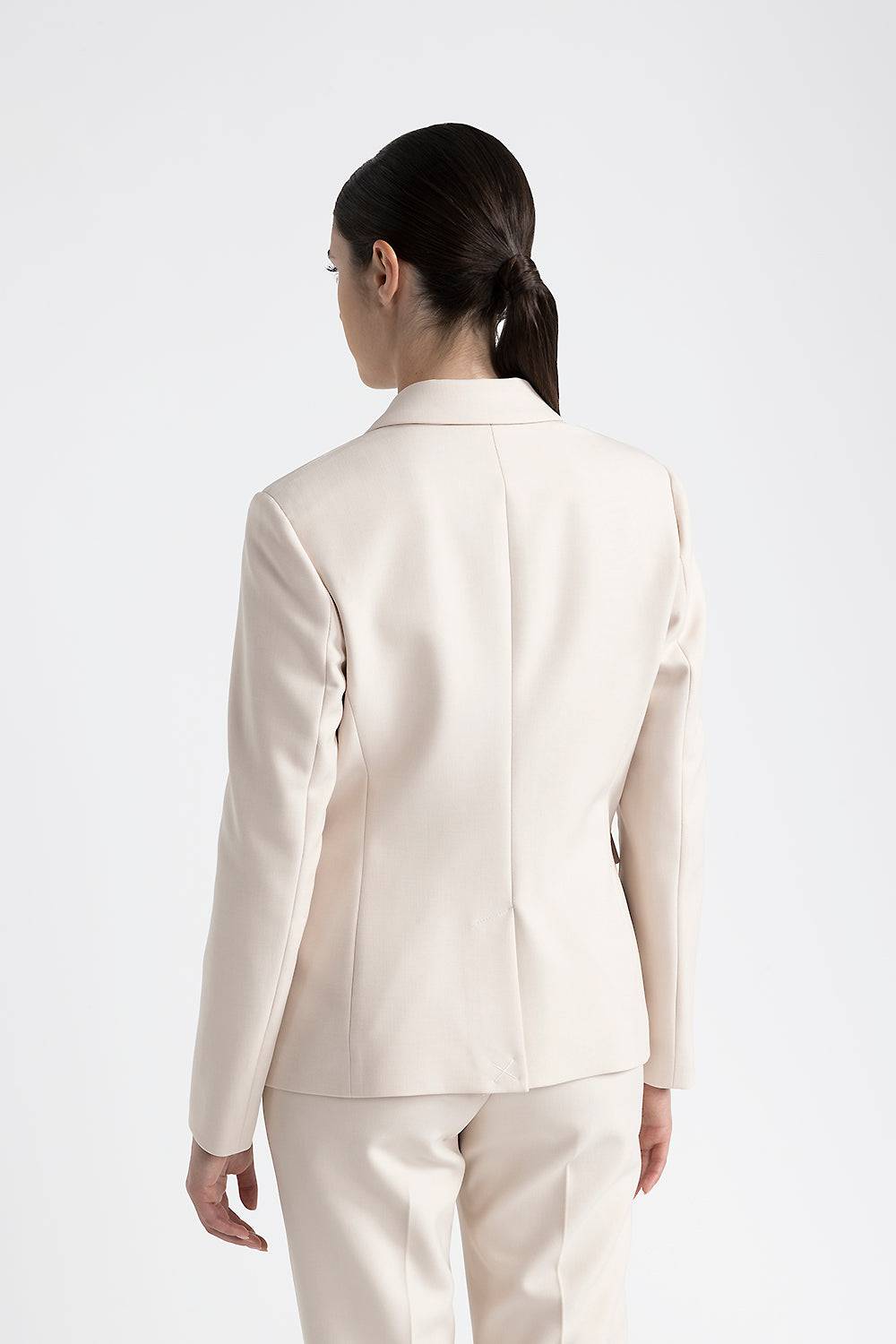 Peserico Blazer in tela tecnica double Vendita Calda