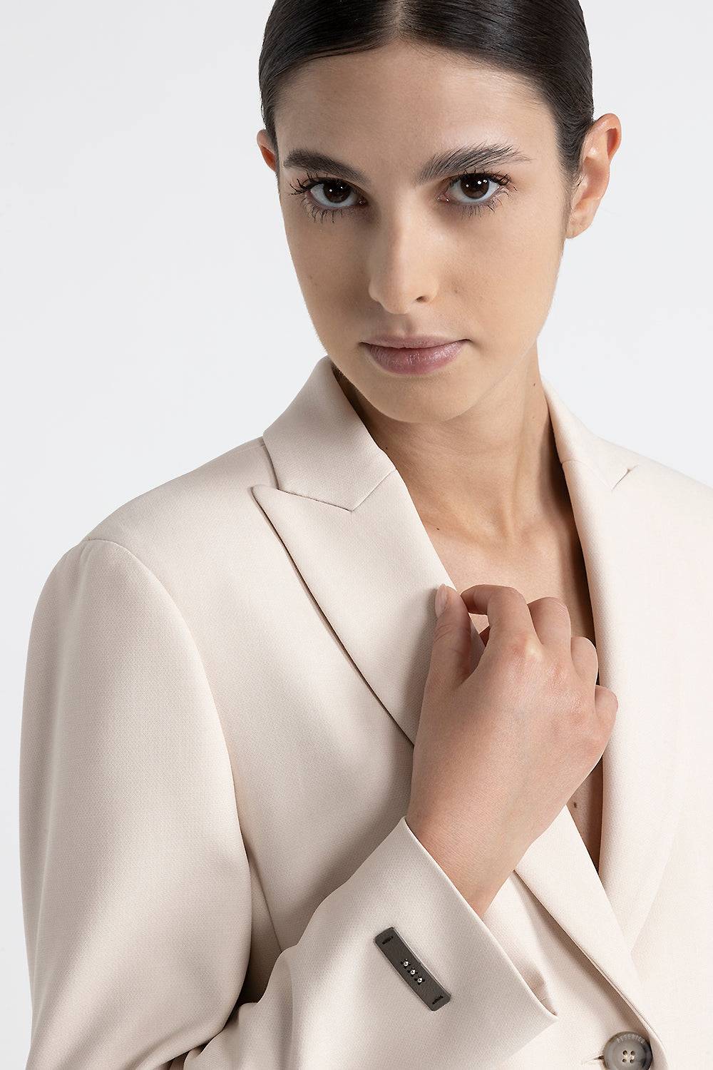 Peserico Blazer in tela tecnica double Vendita Calda