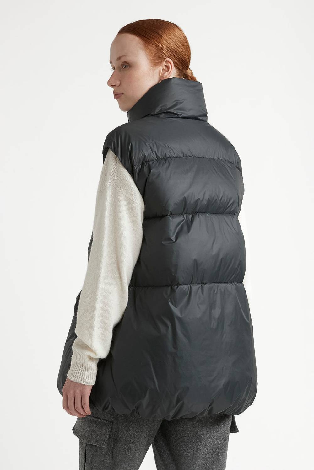 Peserico Gilet a palloncino in piuma d'oca e nylon ultraleggero Offerta