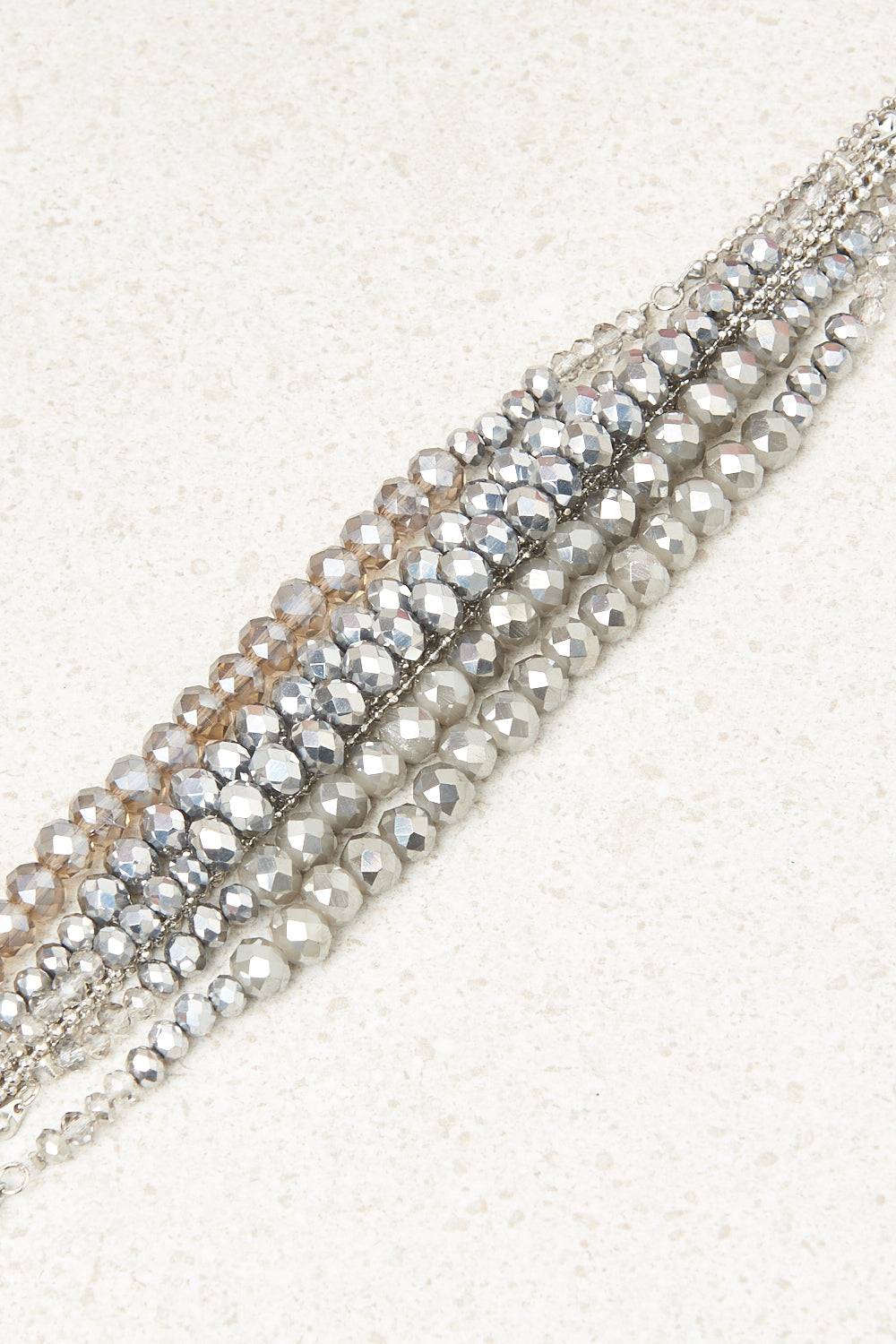 Peserico Collana cravattino con demi-cristalli e Punto Luce Consegna Veloce