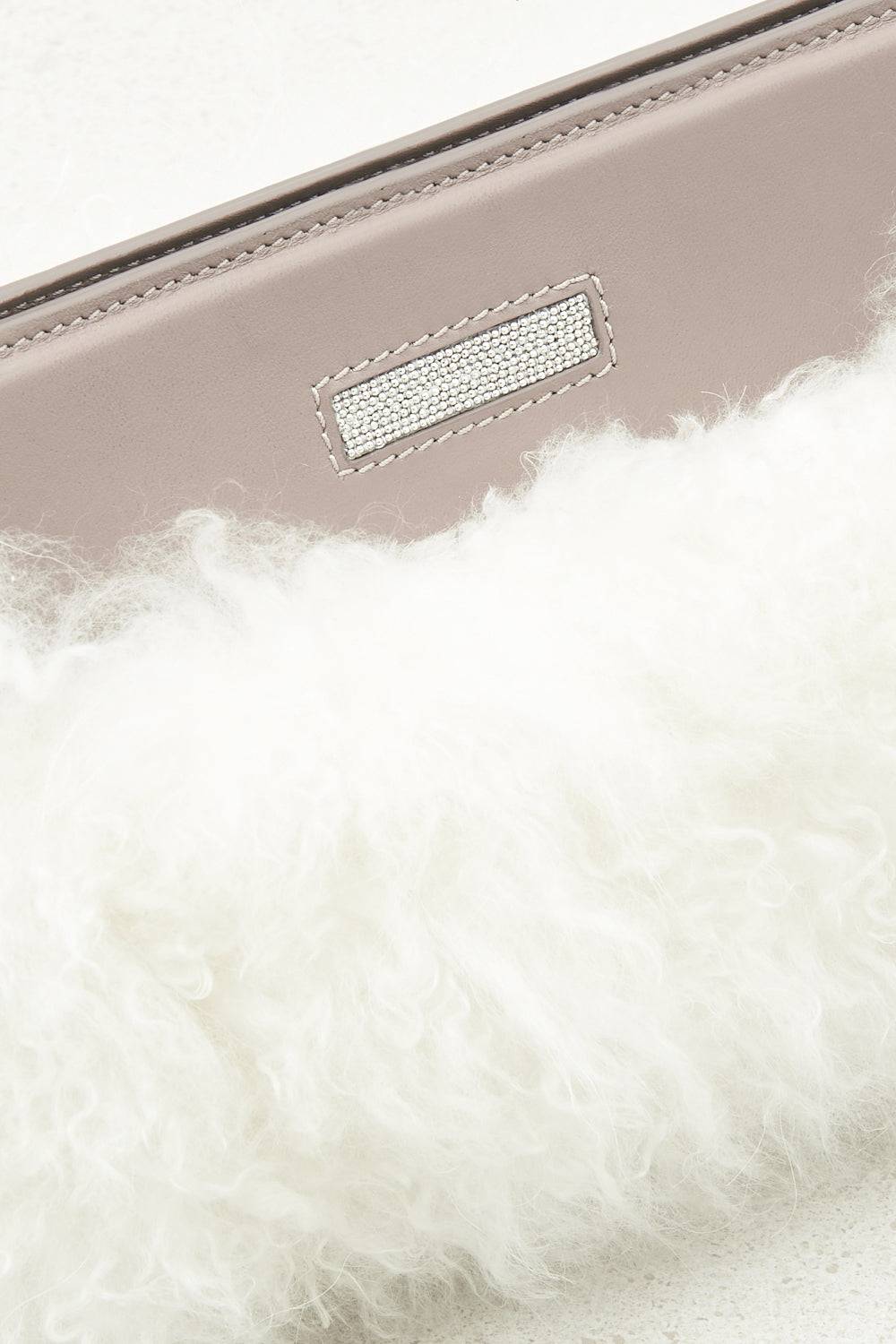 Peserico Pochette in vera pelliccia e vera pelle Affare Del Giorno