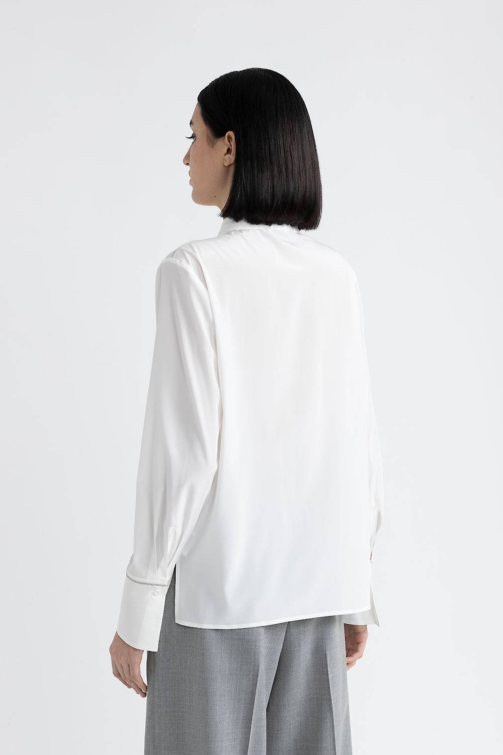 Peserico Camicia in seta con Punto Luce Online