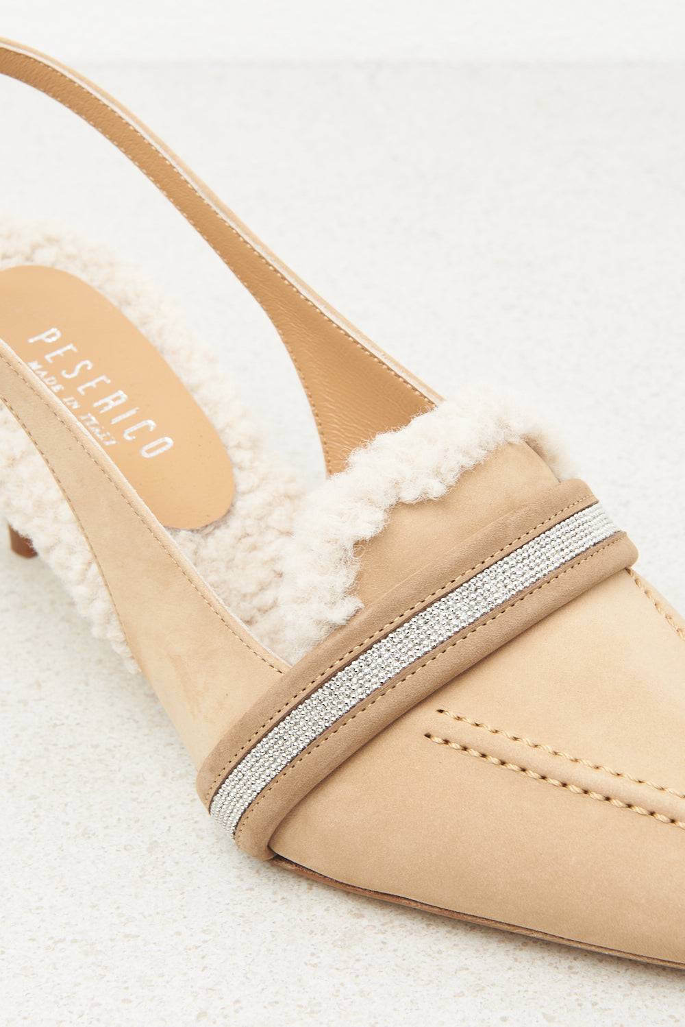 Peserico Décolleté slingback flat Promozione Limitata