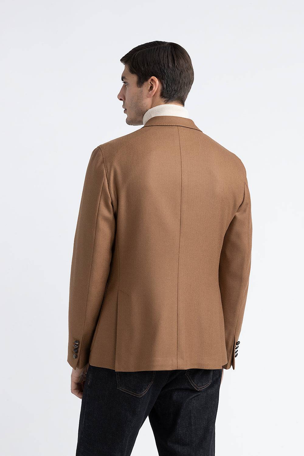 Peserico Blazer doppiopetto in lana e cashmere Vendita Economica