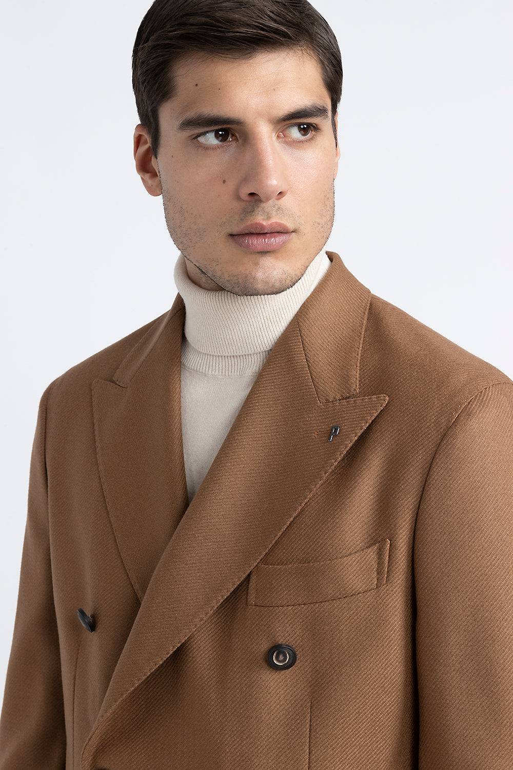 Peserico Blazer doppiopetto in lana e cashmere Vendita Economica