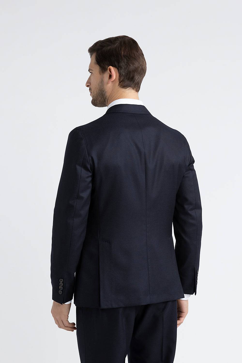 Peserico Blazer monopetto in pura lana vergine Saldi Di Fabbrica