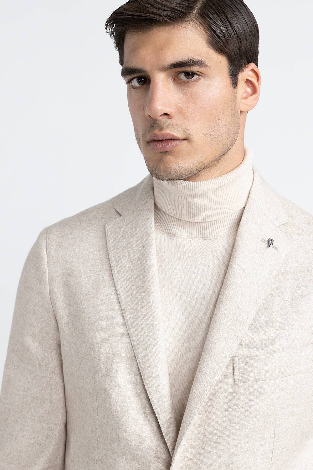 Peserico Blazer monopetto in tweed di lana, seta e cashmere I Più Venduti