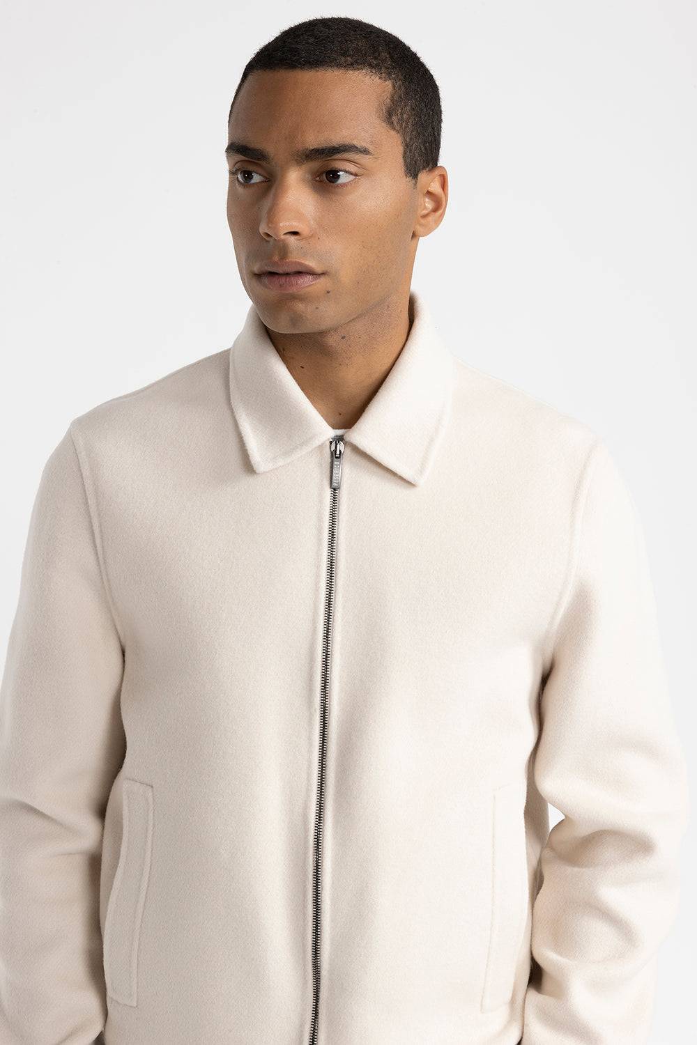 Peserico Giubbino in panno double di lana cashmere Italy