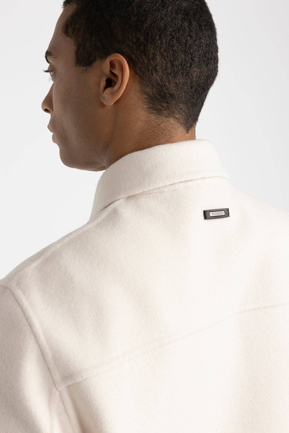 Peserico Giubbino in panno double di lana cashmere Italy