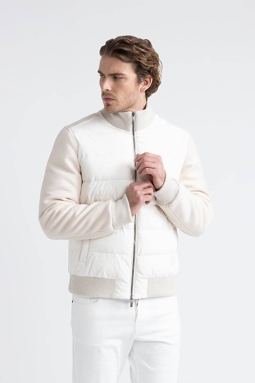 Peserico Bomber in piuma d'oca WR In Linea