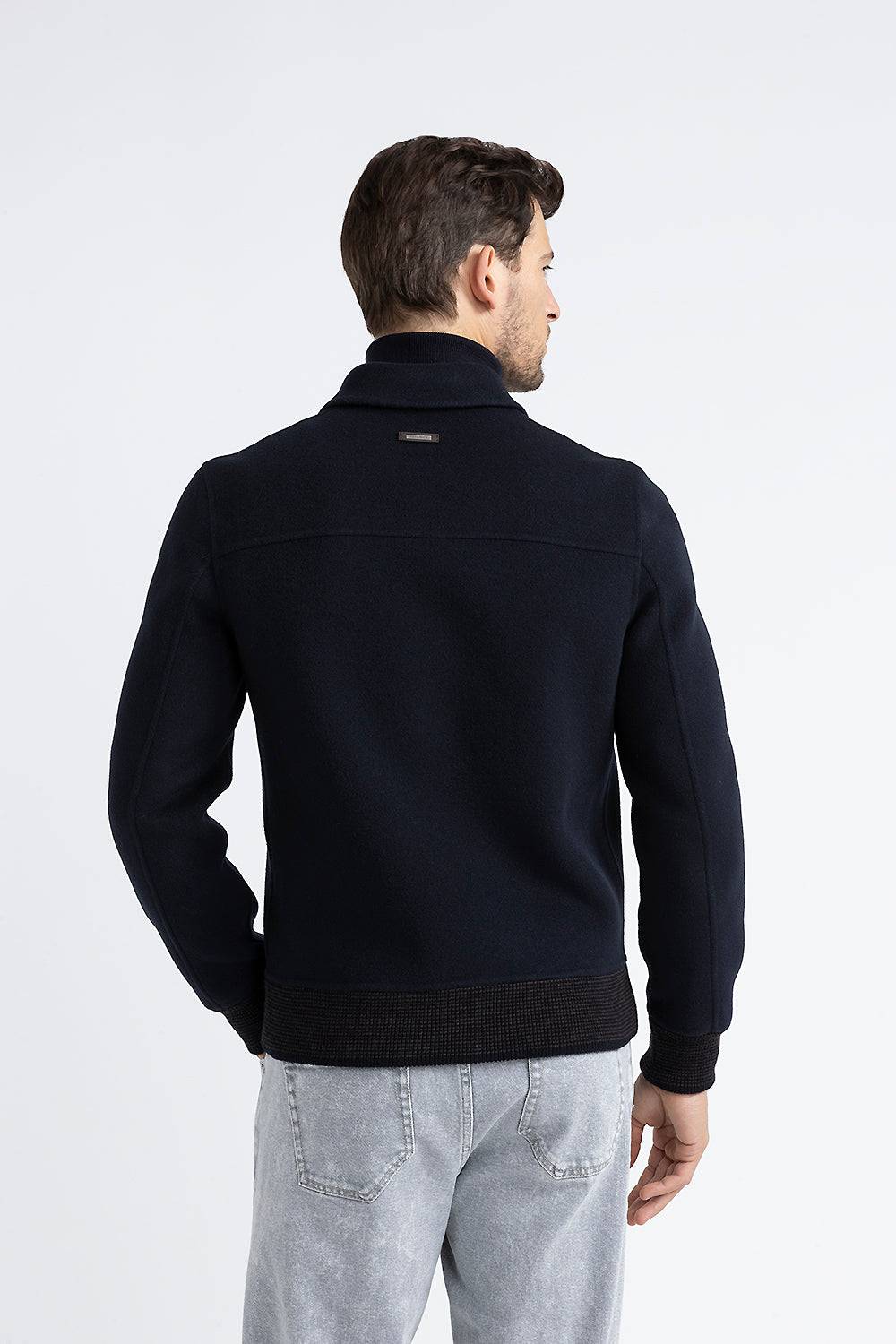 Peserico Giubbino in panno double di lana cashmere Spedizione Gratuita