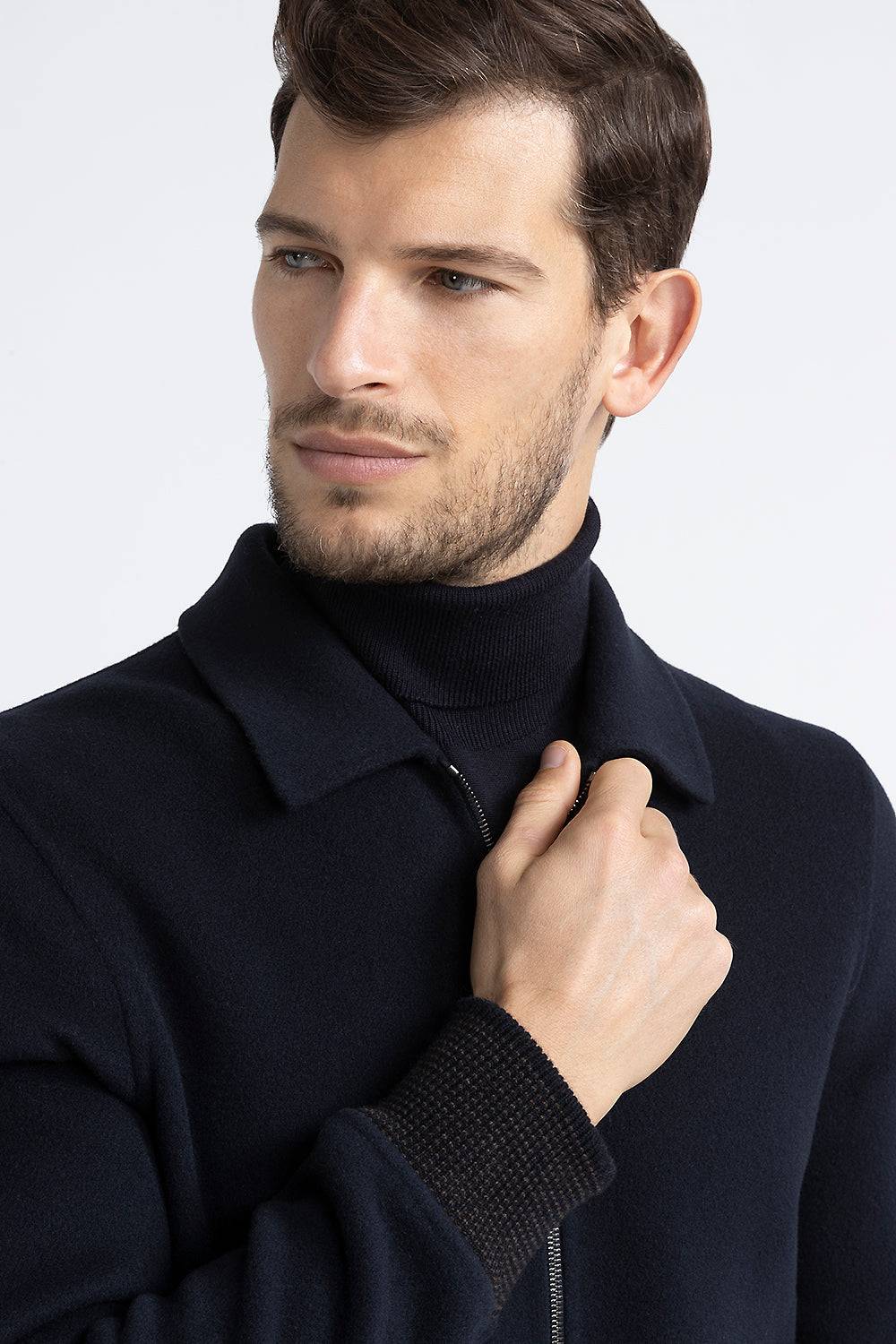 Peserico Giubbino in panno double di lana cashmere Spedizione Gratuita