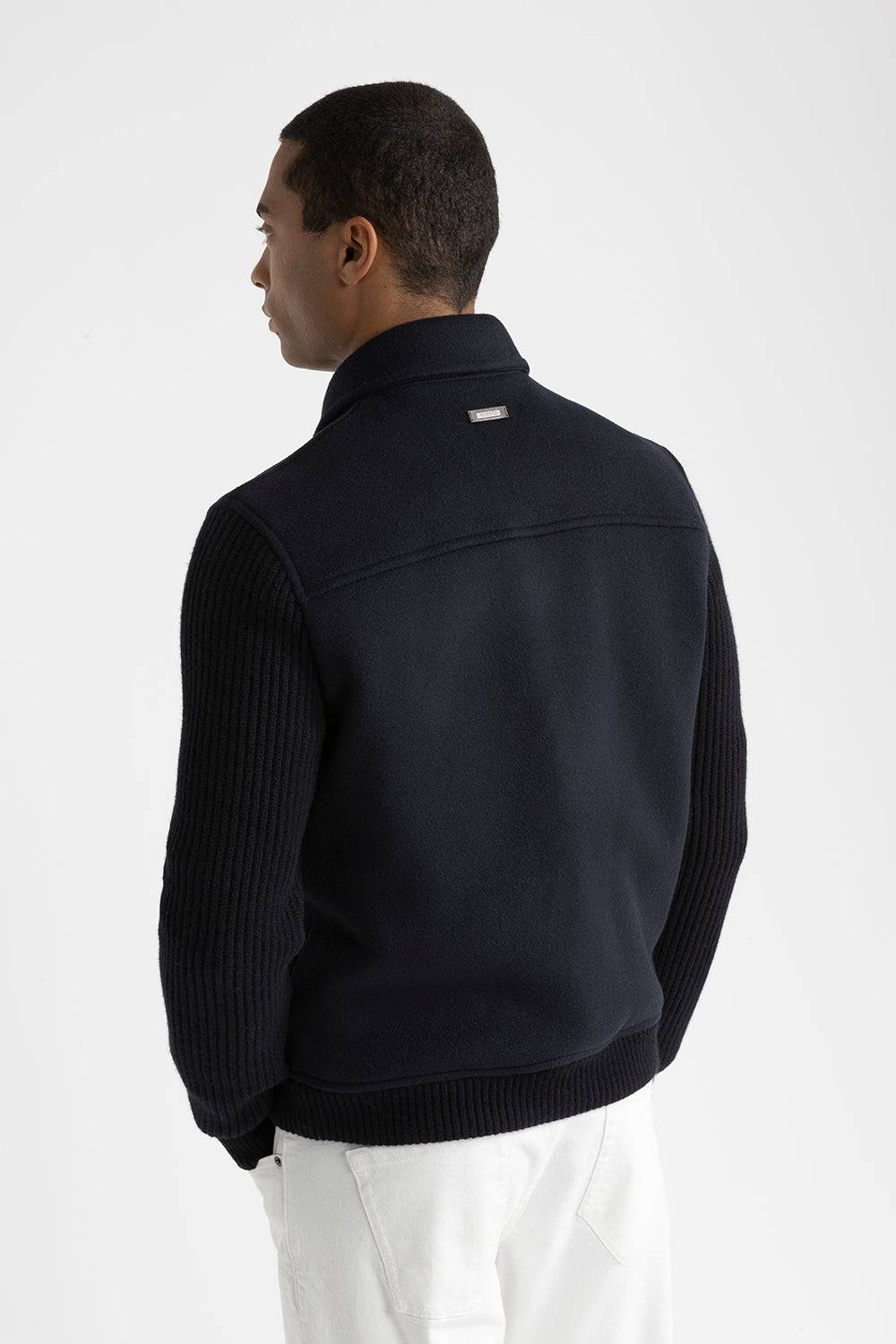 Peserico Giubbino in panno double di lana cashmere Pezzi Unici