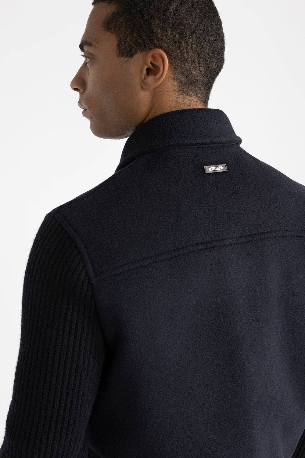Peserico Giubbino in panno double di lana cashmere Pezzi Unici
