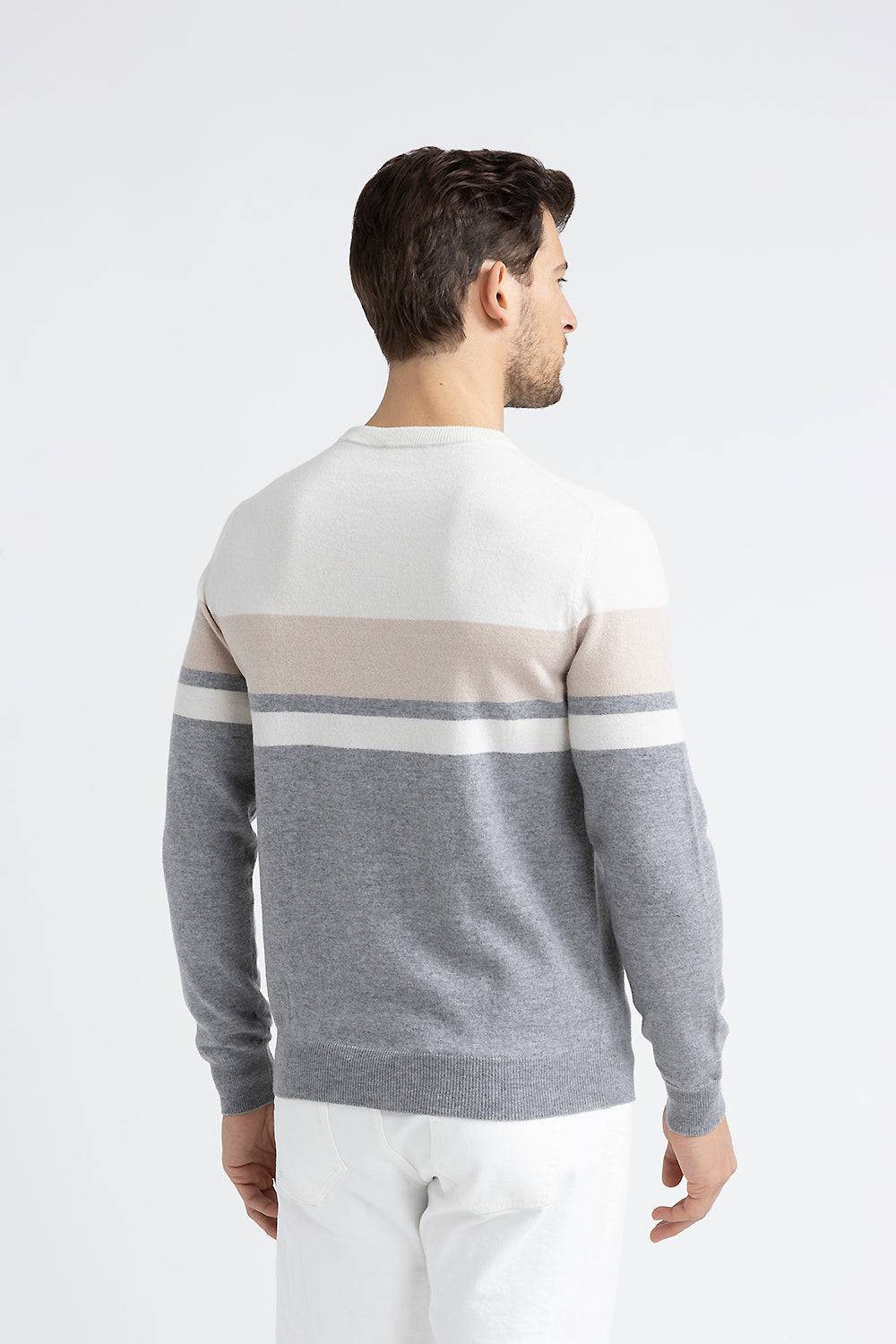 Peserico Maglia girocollo in lana merinos e cashmere Promozione Limitata
