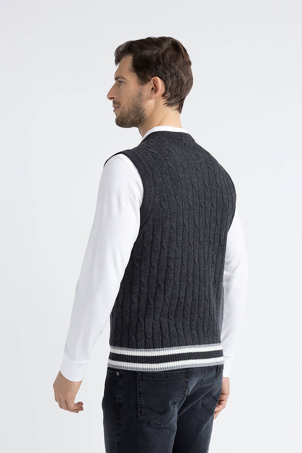 Peserico Gilet in lana merinos extrafine e cashmere Affare Del Giorno