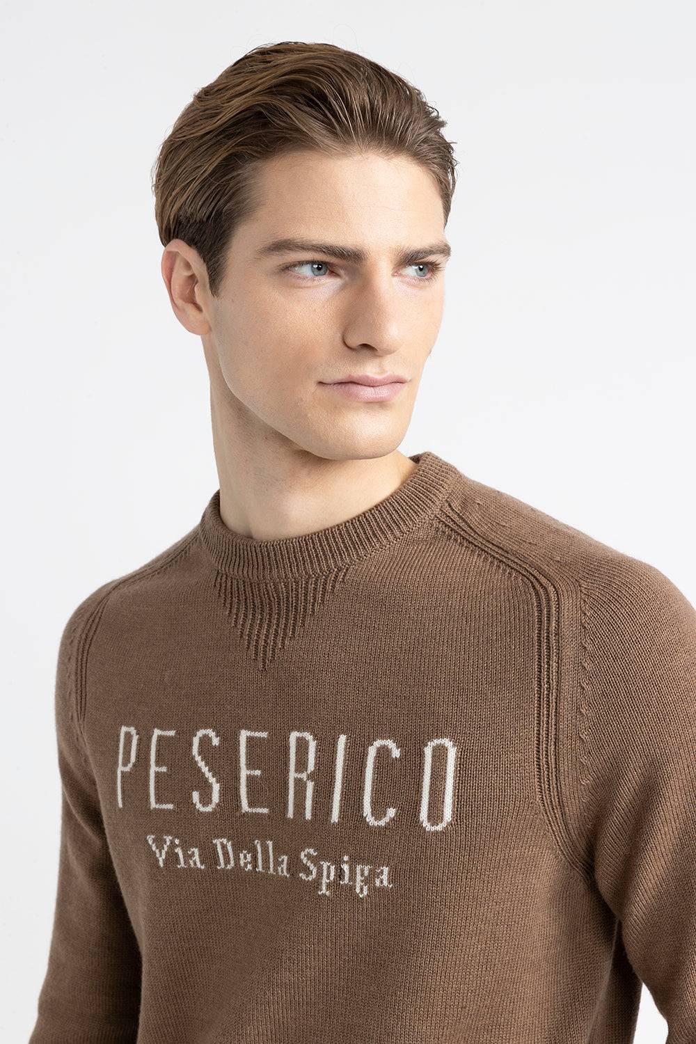 Peserico Maglia in pura lana merinos extrafine Outlet