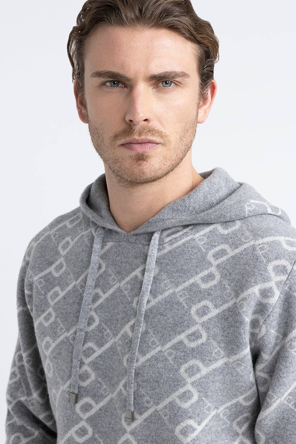 Peserico Felpa con cappuccio in lana merinos extrafine e cashmere Hotsell