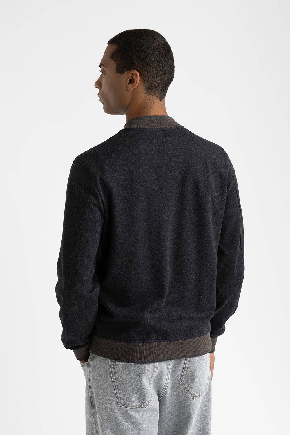 Peserico Felpa bomber in misto cotone In Saldo