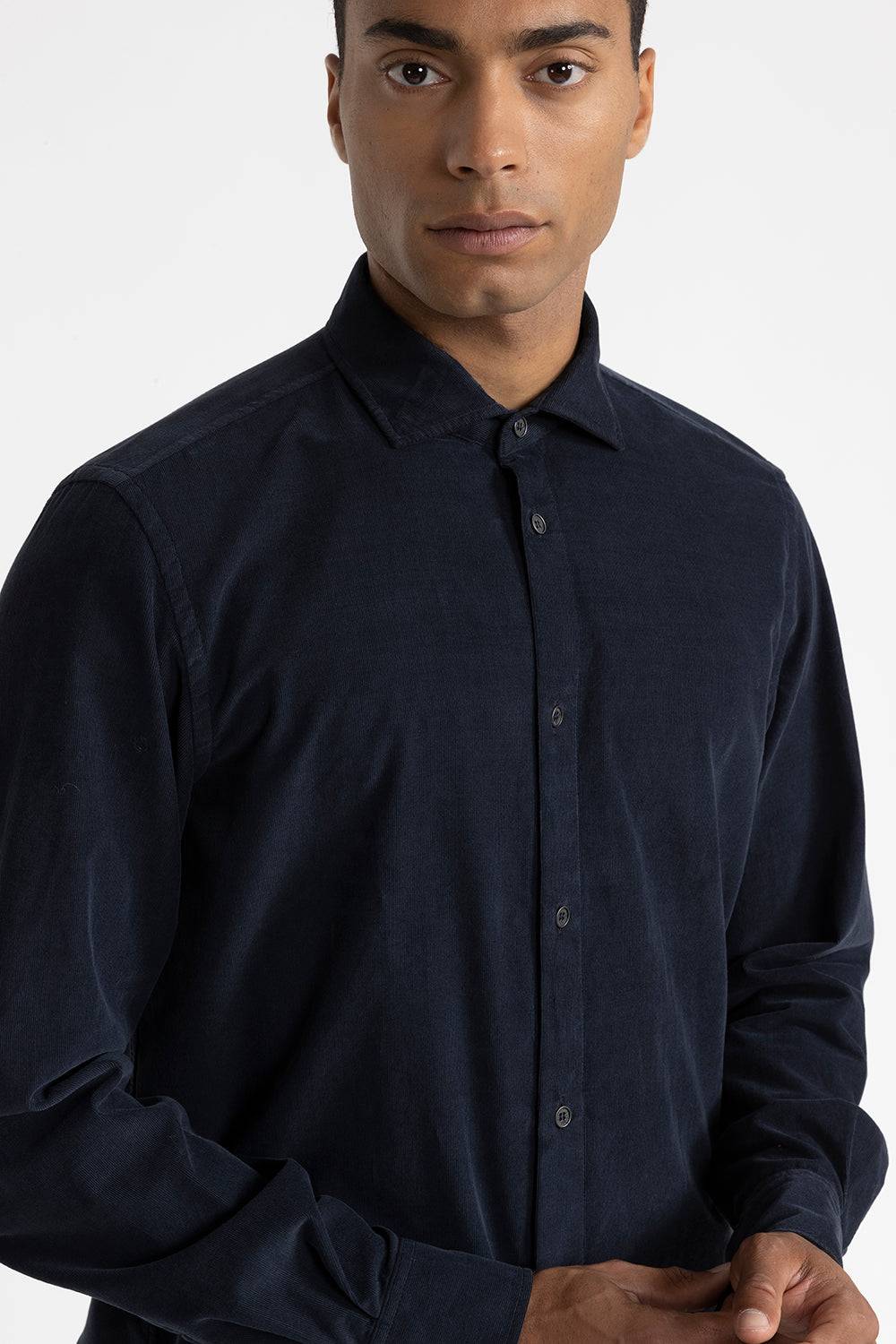 Peserico Camicia in velluto di cotone Consegna Veloce