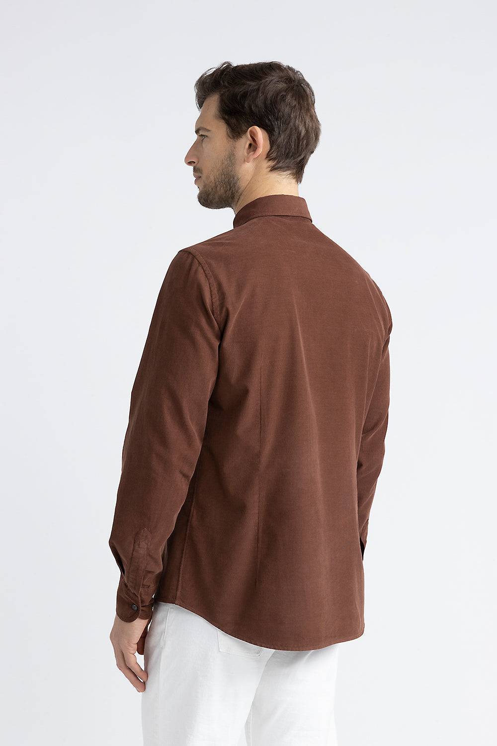 Peserico Camicia in velluto di cotone Fino Al -60%